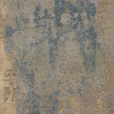 Sangarika - Hand Knotted Wool Rug In Cream/Blue
