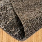 Rekha - Hand Knotted Wool Rug In Grey/White