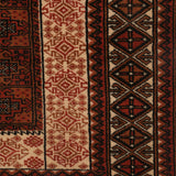 Gulzar - Hand Knotted Wool Rug In Beige/Rust