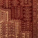Kilimdar - Hand Knotted Wool Rug In Beige/ Brick Red