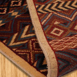 Tarkash - Hand Knotted Wool Rug In Maroon
