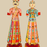 Rajasthani Gangaur - Sculpture in Wood