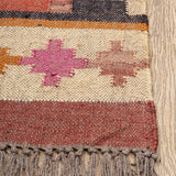 Sage - Hand Woven Jute Rug In Beige/Olive Green