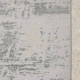 Zaruna - Hand Knotted Wool Rug in Light Grey/ Slate Grey