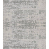 Zaruna - Hand Knotted Wool Rug in Light Grey/ Slate Grey