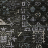 Vayra - Hand Knotted Wool Rug In Slate Grey