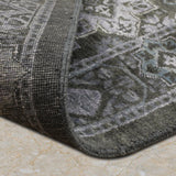 Vayra - Hand Knotted Wool Rug In Slate Grey
