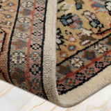 Tazvi - Hand Knotted Wool Rug in  Beige/Brown