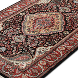 Tavira - Hand Knotted Wool Rug in Navy Blue/Cream