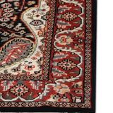 Tavira - Hand Knotted Wool Rug in Navy Blue/Cream