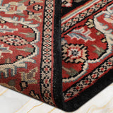 Tavira - Hand Knotted Wool Rug in Navy Blue/Cream