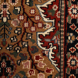 Marvora - Hand Knotted Wool Rug in Rust/Brown