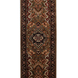 Marvora - Hand Knotted Wool Rug in Rust/Brown