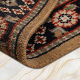 Marvora - Hand Knotted Wool Rug in Rust/Brown