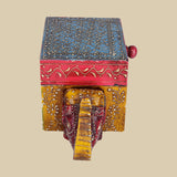 Rajasthani Hathi - Decorative Box in Wood