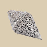 Sankha Nirvana - Sculpture in White Metal