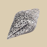 Sankha Nirvana - Sculpture in White Metal