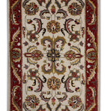 Zarina - Hand Tufted Wool Rug In Cream/Red