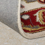 Zarina - Hand Tufted Wool Rug In Cream/Red