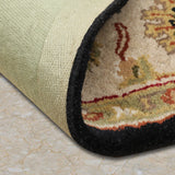 Firouz - Hand Tufted Wool Rug In Navy Blue/Mushroom