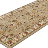 Farahan - Hand Tufted Wool Rug In  Beige/Mushroom