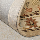 Farahan - Hand Tufted Wool Rug In  Beige/Mushroom