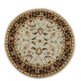 Nilofer - Hand Tufted Wool Rug In Sage Green/Brown