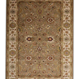 Bahram - Hand Tufted  Wool Rug In  Beige/Mushroom