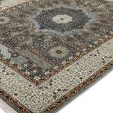 Parisa - Hand Knotted Wool Rug in Grey/Cream
