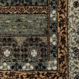 Parisa - Hand Knotted Wool Rug in Grey/Cream