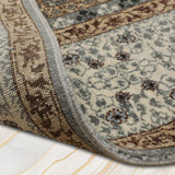 Parisa - Hand Knotted Wool Rug in Grey/Cream
