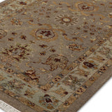 Yasmin - Handknotted Wool Rug in Grey