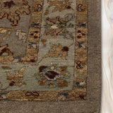 Yasmin - Handknotted Wool Rug in Grey
