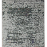 Elara - Handknotted Wool Rug in Grey/Sage Green