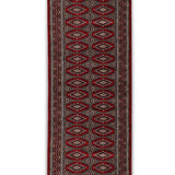 Ziba - Handknotted Wool Rug in Maroon/Brown