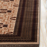 Vera - Hand Knotted Wool Rug In Beige/Brown