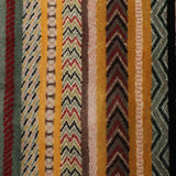 Aurea - Hand Knotted Wool Rug in Maroon/Yellow