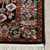 Rhea - Hand Knotted Wool Rug In Navy Blue