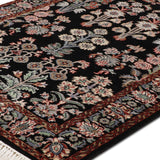 Rhea - Hand Knotted Wool Rug In Navy Blue