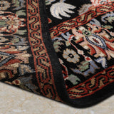 Rhea - Hand Knotted Wool Rug In Navy Blue
