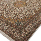 Marika - Hand Knotted Wool Rug in Cream/Ivory