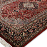Safa - Hand Knotted Wool Rug In Rust/Blue