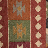 Zaroon - Hand Woven Jute Rug In Beige/Rust