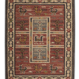 Parwaaz -  Hand Woven Jute Rug in Brown/Black