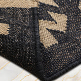 Lila - Hand Woven Jute Rug In Beige/Black