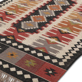 Tessa - Hand Woven Jute Rug In Cream/Black