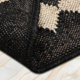 Tessa - Hand Woven Jute Rug In Cream/Black