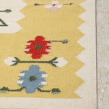 Roxana - Hand Woven Wool Rug In Yellow/Cream