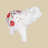 Hasti Pushpa - Sculpture in Marble