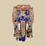Rangoli Hathi - Sculpture in Wood